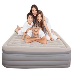946211 Buric Luxury Queen Air Mattress With Built-in Pump Comfort Blow Up Pi