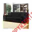 Aaa19 Cac2 Generic Sleeper Bed Convert-a-couch Sofa Black