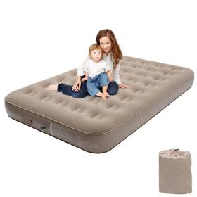 Calanofin 756190637990 Oversized Twin Xl Air Mattress With Built-in Pump Quick One-click Inflation