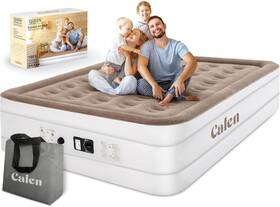 Calen 313031989924 Air Mattress With Built In Pump 18 Inch Raised Blow Up Inflatable Queen 3