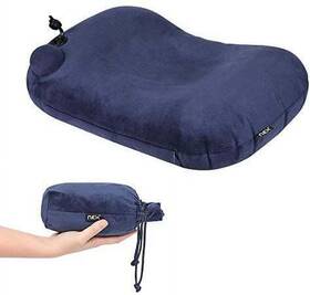 E010 Camper Tool Inflatable Camping Pillow Lightweight For Neck And Lumbar Support