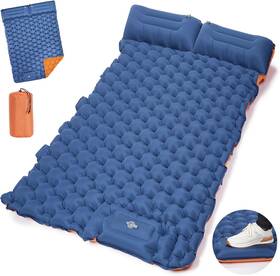 Od0689 Camuland Camping Mattress 2 Person Queen U.s. Standard Orange Blue