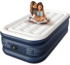 Ch01-txl18-gr Cherimor Twin Xl Air Mattress With Built-in Pump 18 Inch Raised Comfort 80 Length 48hr