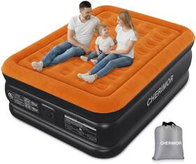 Ch14-q-bkor-u1 Cherimor Queen Air Mattress With Builtin Pump 800 Lbs Max Support Stable Ed