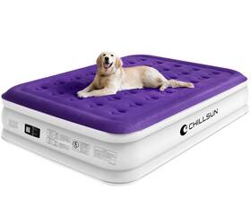 Chillsun 974148350034 Queen Air Mattress With Built In Pump-inflatable Blow Up Lu Chillsun 974148350034 Queen Air Mattress With Built In Pump-inflatable Blow Up Lu