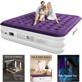 Chillsun King Air 18 750 18ft Inflatable Bed Pump Included Heavy Duty 750lbs Max Extra-large
