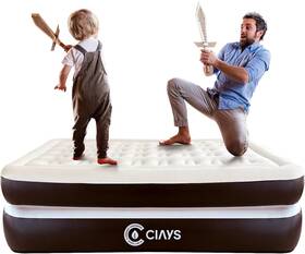 Ciays 445003075052 Air Mattress With Built-in Pump Blow Up Carrying Bag For Ho