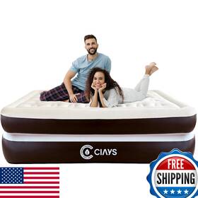 Ciays B0b2qvpvvd Air Mattress Built-in Pump 16 Elevated Blow Up Carrying Bag For