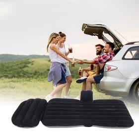 Katsp10014 Clarfey Inflatable Travel Car Air Mattress Back Seat Bed And Rest With Pillow Pump