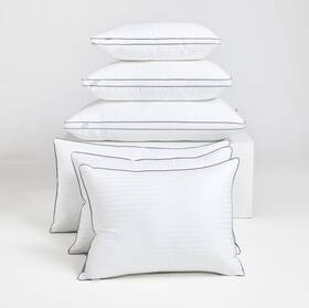 Cloudote 717352601471 Down Alternative Bed Pillow Queen Pack Of 2 Hotel Quality For Side Back