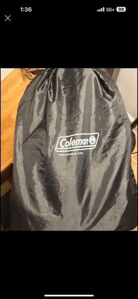 2162897 Coleman Air Mattress Twin 73 Inch L