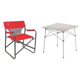 6955 Coleman Outpost Breeze Steel Deck Chair Portable One Size Multi Color