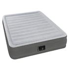 Comfort Plush Rise Intex Full Dura Beam Mid Air Bed Mattress Airbed Pump 078257301416