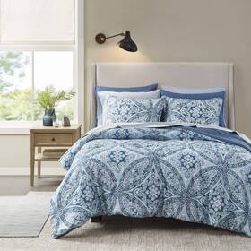 Cs10-1300 Comfort Spaces Bed In A Bag - Trendy Casual Design Cozy Comforter With Comple