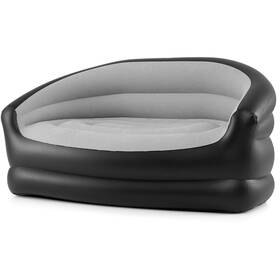 Hcst12693 Costway 2-seater Inflatable Couch With Flocked Surface And Repair Patches For Pop Up Camping