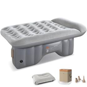 Coverado 768904998570 Car Air Mattress Back Seat Portable Wireless Inflatable Bed With Bu