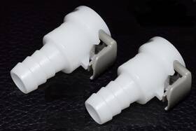 D4l 2fhc 2 Pc 3/8 Inch Id Hose Connector Compatible With Select Comfort Sleep Number Air Pump