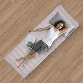 Lbtsp10015 Dc Diclasse Inflating Sleeping Pad 4.7in Ultra-thick Foam Camping Mattress Beige