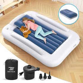 Deeteck 744759908940 Inflatable Toddler Travel Bed - 60 Inches Portable For With S