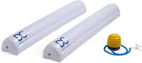 205252-5051 Deltac Children Delta Inflatable Bed Rails For Toddlers And Kids With Foot Pump 2 Pack
