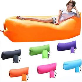 Derjly 313050657699 Inflatable Lounger Air Sofa Hammock - Portable Waterproof And Anti-air Leaking De