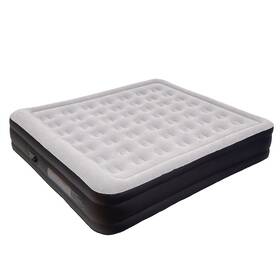 24462us Dimar Garden King Size Air Mattress With Built-in Pump 18.5 Inch Blow Up Inflatable