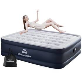 Dinbooonlux 749655925299 Queen Air Mattress With Built In Pump 20 Inch Raised Comfort Blow Up Mattres