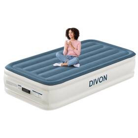 Divon 762949333136 Twin Air Mattress With Built In Pump 15 Inch Single Inflatable 2 Mins