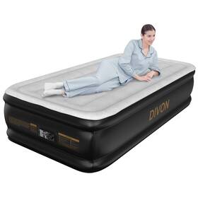 Dn21 Divon Twin Air Mattress With Built In Pump Raised 18 Inch Inflatable Wave