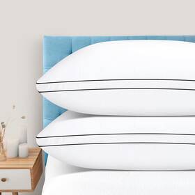 Ub1553 Dolceluna King Size Pillows Set Of 2 Bed Pillow Pack Or Side And Back Sleepe