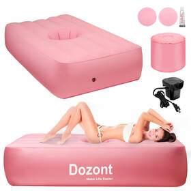 Dozont 791684614767 Upgraded Bbl Bed With External Inflatable Pump Middle Hole 18 15 B