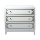 Ds-d115006 Pulaski Bachelors Chest With Metallic Geometric Overlay In 605876290304