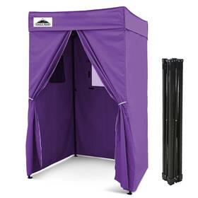 Cr16ft-pur-eu2 Eagle Peak Flex Compact 4x4 Pop-up Canopy Changing Room Portable Privacy Dre