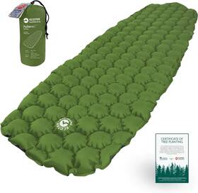 Eto-0004-green Ecotek Outdoors Hybern8 Ultralight Inflatable 74 X 22 2.2 Inches Evergreen