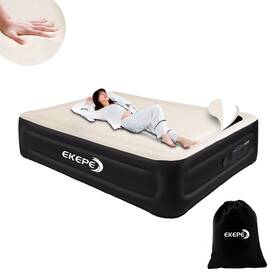 Am-sf-qb01 Ekepe Silk Foam Air Mattress Queen With Built In Wireless Pump 18 Inches Luxury He