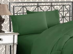 81rw-3line-twin-hunter Elegant Comfort Luxurious 1500 Premium Hotel Quality Microfiber Three Line Em