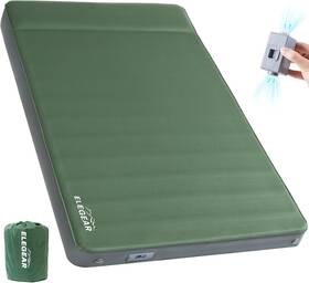 Sp-cp-0032-ag-el Elegear Air And Foam Self Inflating Sleeping Pad Full Army Green Pump