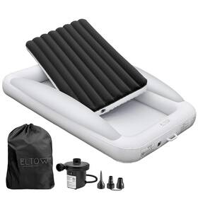 E666 Eltow 313029112181 Toddler Blow-up Mattress With Sides Inflatable Travel Bed Sa