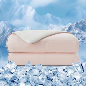 B0dydjlhyg Emme Cooling Comforter Queen Size Double Sided Cold Fabric Blanket F