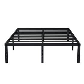 Ws5016 Emoda Full Size Bed Frame 16 Inch Heavy Duty Metal Platform Beds No Box Spr