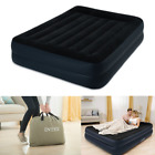 Emouprjf1n General Intex Queen Raised Downy Inflatable Indoor Air Mattress Bed