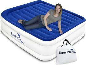 Enerplex 689720472085 Twin Air Mattress With Built In Pump - 13 Inch Luxury Size Self-inflating