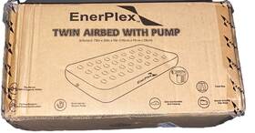 83021 Enerplex Twin Air Mattress Bed With Pump And Travel Bag Camping New Sealed