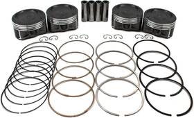 Ps5200pr Engine Parts Pistons And Rings Set Compatible With 04-10 Subaru H4-2.5l 2457cc Dohc 1