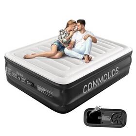 C-am-18 Enshishiyunyingmaoyiyouxiangongsi Queen Air Mattress With Built-in Pump 18 Inch Raised Blow Up 18inch