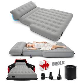 Epl00075 Epltion Self-inflating Truck Bed Air Mattress For 5.5-6.5 Ft With Built-in Pump- Adju