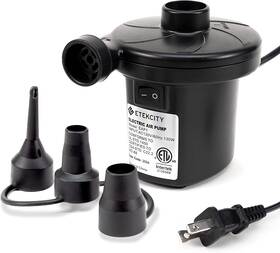 Etekcity 726084584624 Air Pump For Inflatables Portable Electric Mattress Quick-fi