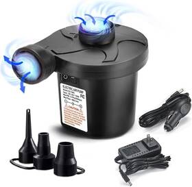 Fn-ap8211 Etekcity Air Pump For Inflatables Portable Quick-fill Electric Mattress New Open Box