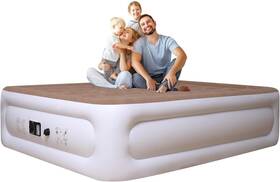 Etto 445047252273 Air Mattress Queen With Built In Pump 18 Inch Luxury Double High Bed Fast I