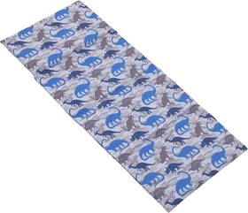 4128186p Everything Kids Nap Pad Sheet 19x45 Inch Pack Of 1 Dinosaur Blue And Grey